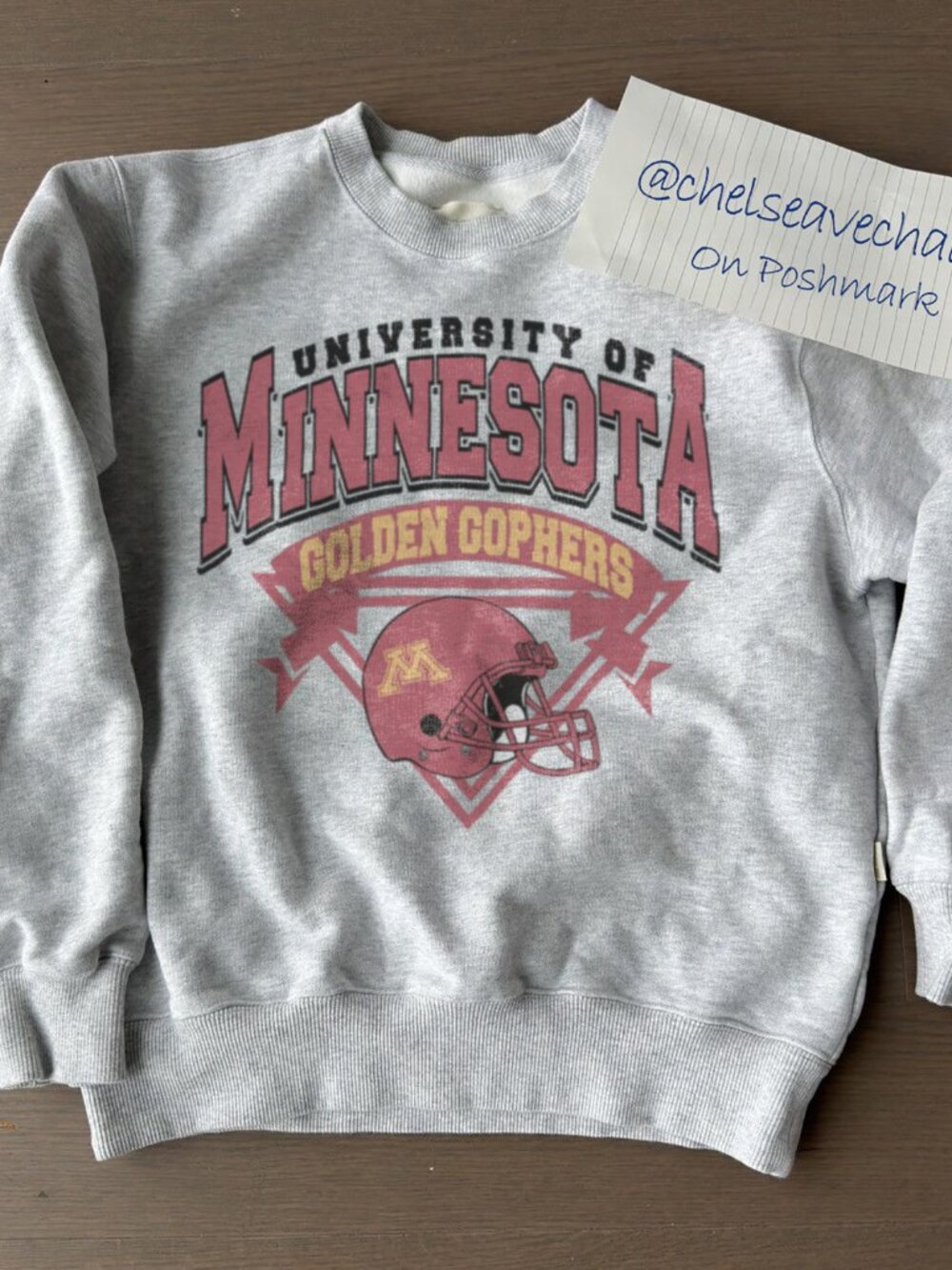Vintage Minnesota Golden Gophers Football Sweatshirt, University of Minnesota